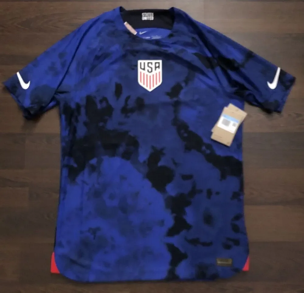 USA 22/23 Away Nike Vapor Match ADV Soccer Jersey Size M NWT DN0637-453